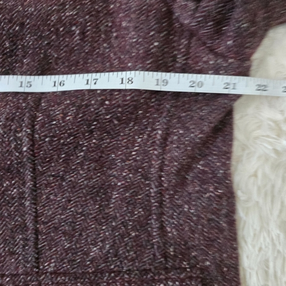 L.L. Bean's Womens Brown Tweed Wool Blend Blazer size LP - Picture 8 of 14